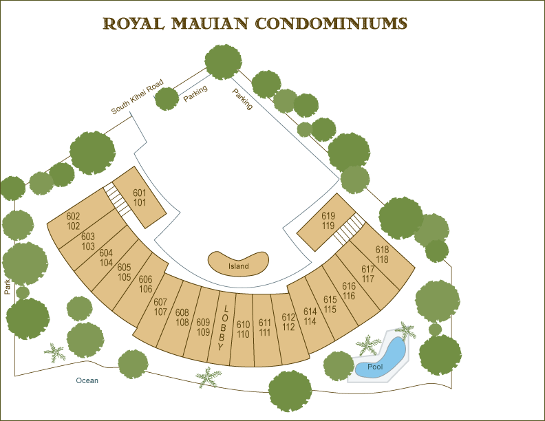 royal mauian map