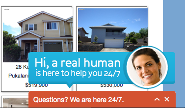 Live Chat Suppoert Maui Real Estate